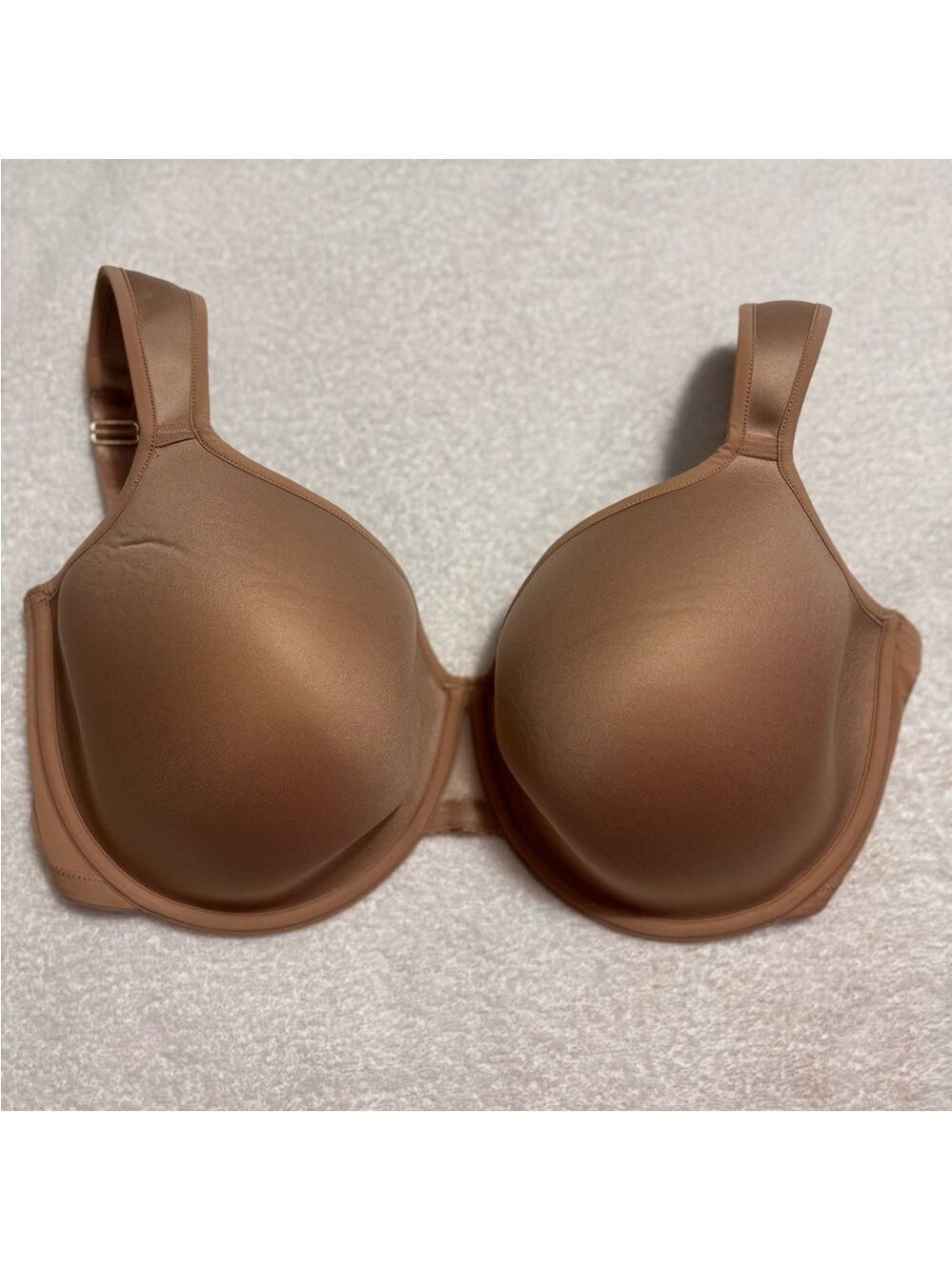 ThirdLove 24/7 Classic T-Shirt Bra Full Coverage Tan Underwire Size 42E (DD)